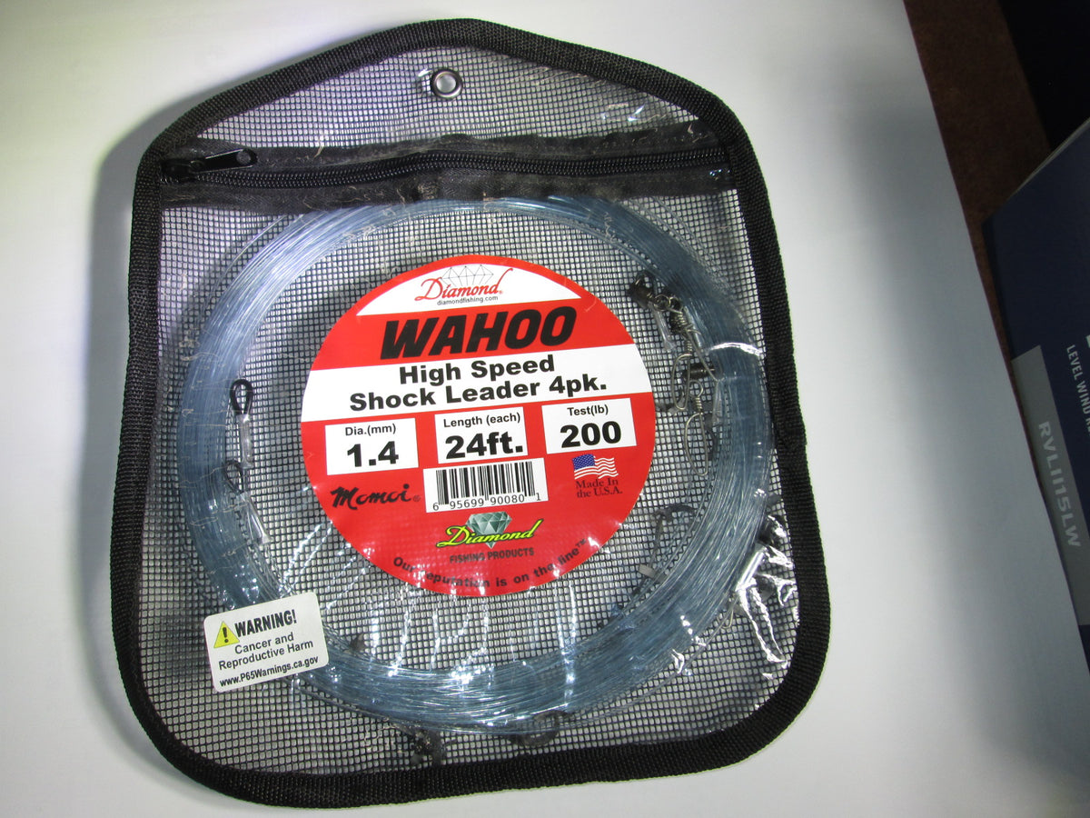 DIAMOND Wahoo High-Speed Shock Leaders 200lb – Fisherman Hyun