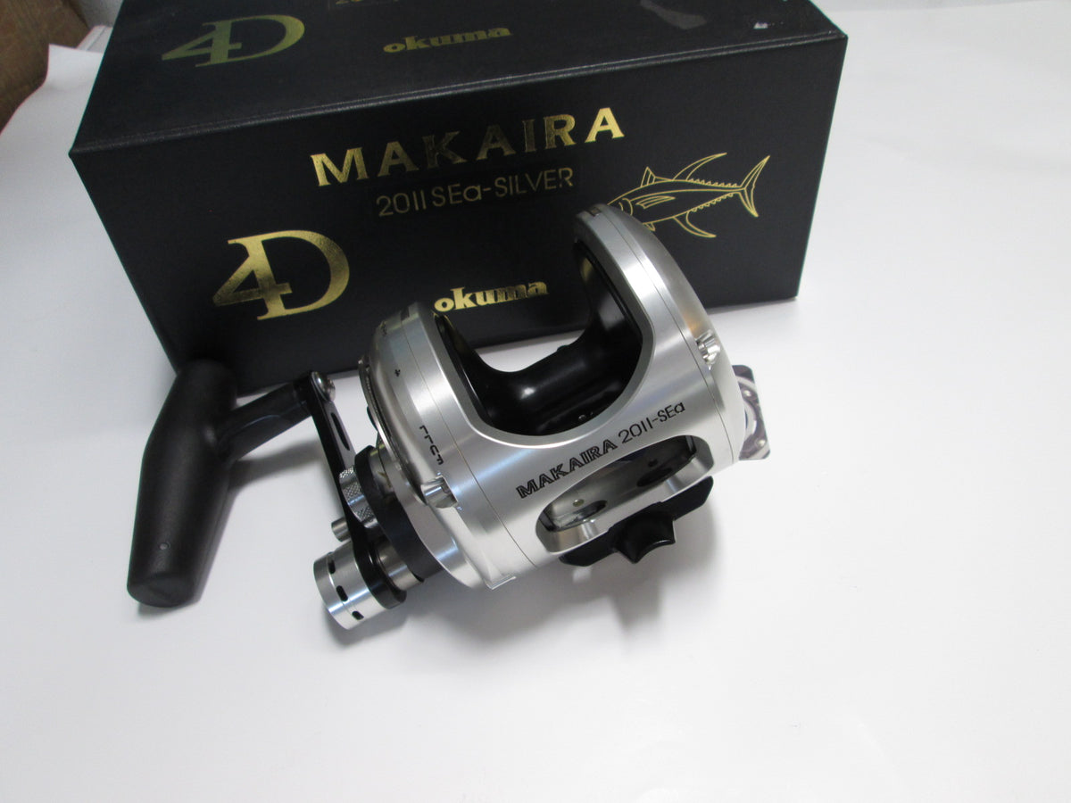 OKUMA Makaira MK-20 II SEA SILVER 2-Speed Lever Drag Conventional
