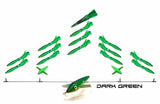 SIDEWINDER 36" SQUID SPREADER BARS _Green
