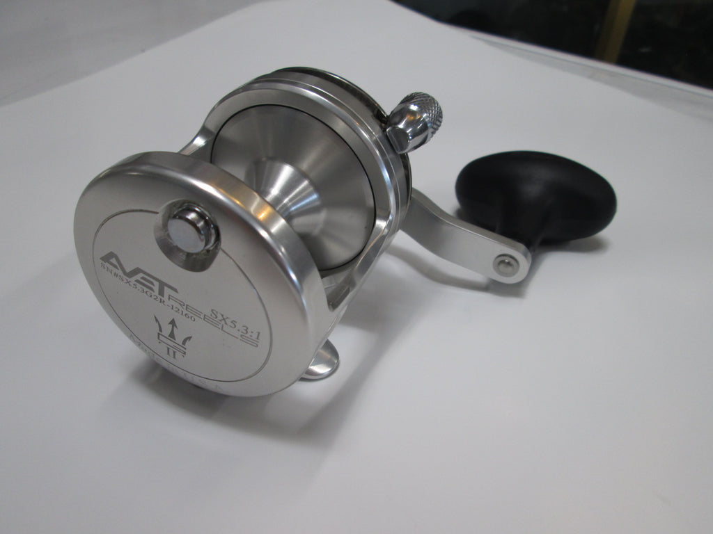 avet blue sx reel AVET SX 5.3 G2 SILVER REELS – Fisherman Hyun